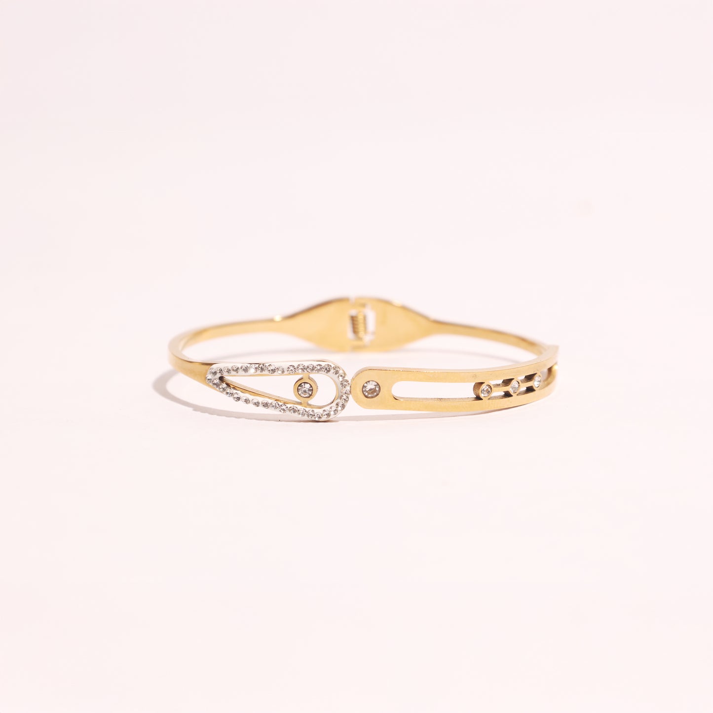 Golden Lock Charm Bracelet – A Symbol of Strength, Style, and Timeless Elegance