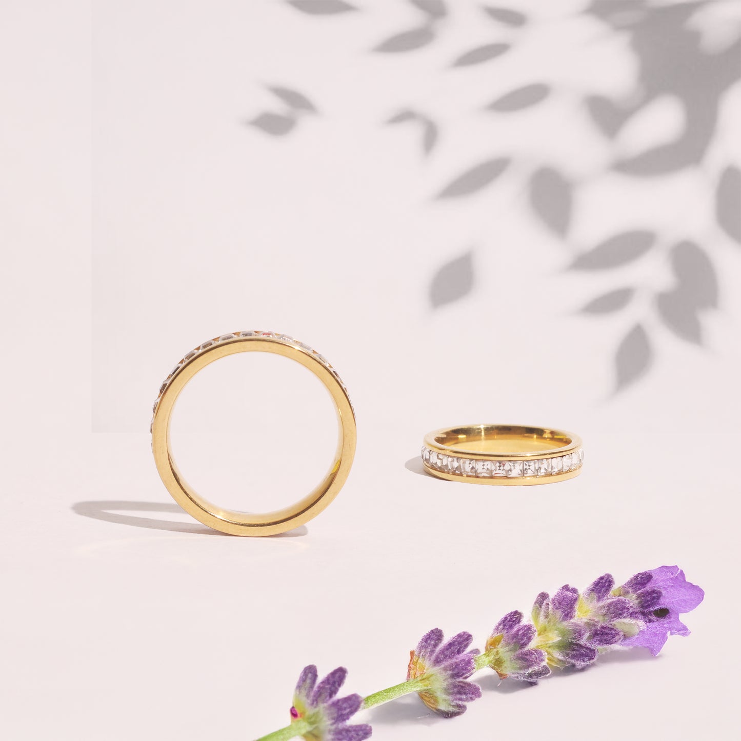 Stallae Gold Eternity Band Ring