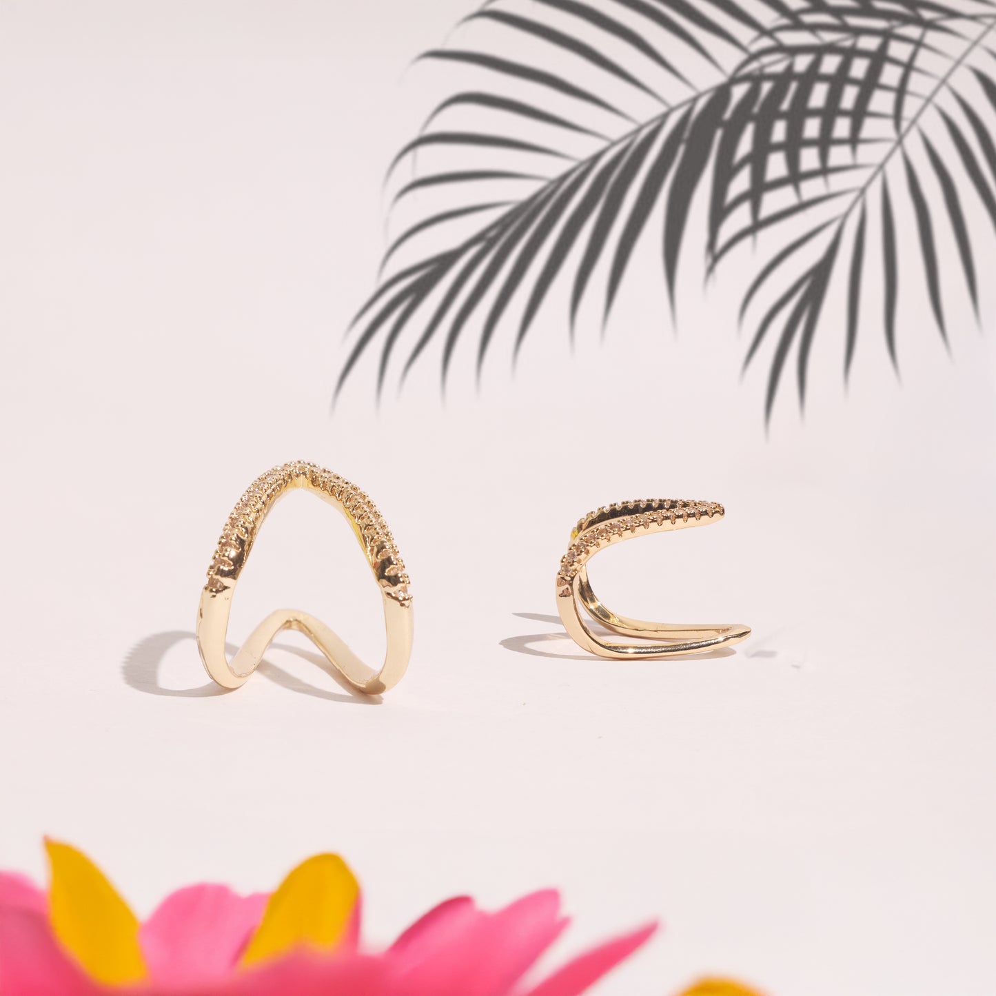 Stallae Laxi Ring 18k Gold Plated