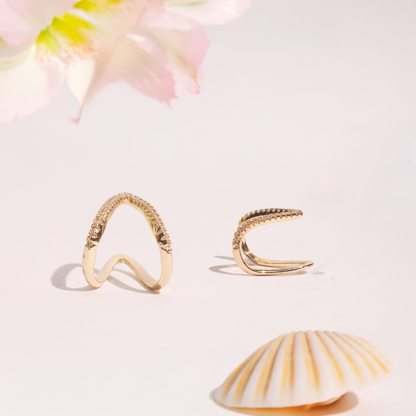 Stallae Laxi Ring 18k Gold Plated