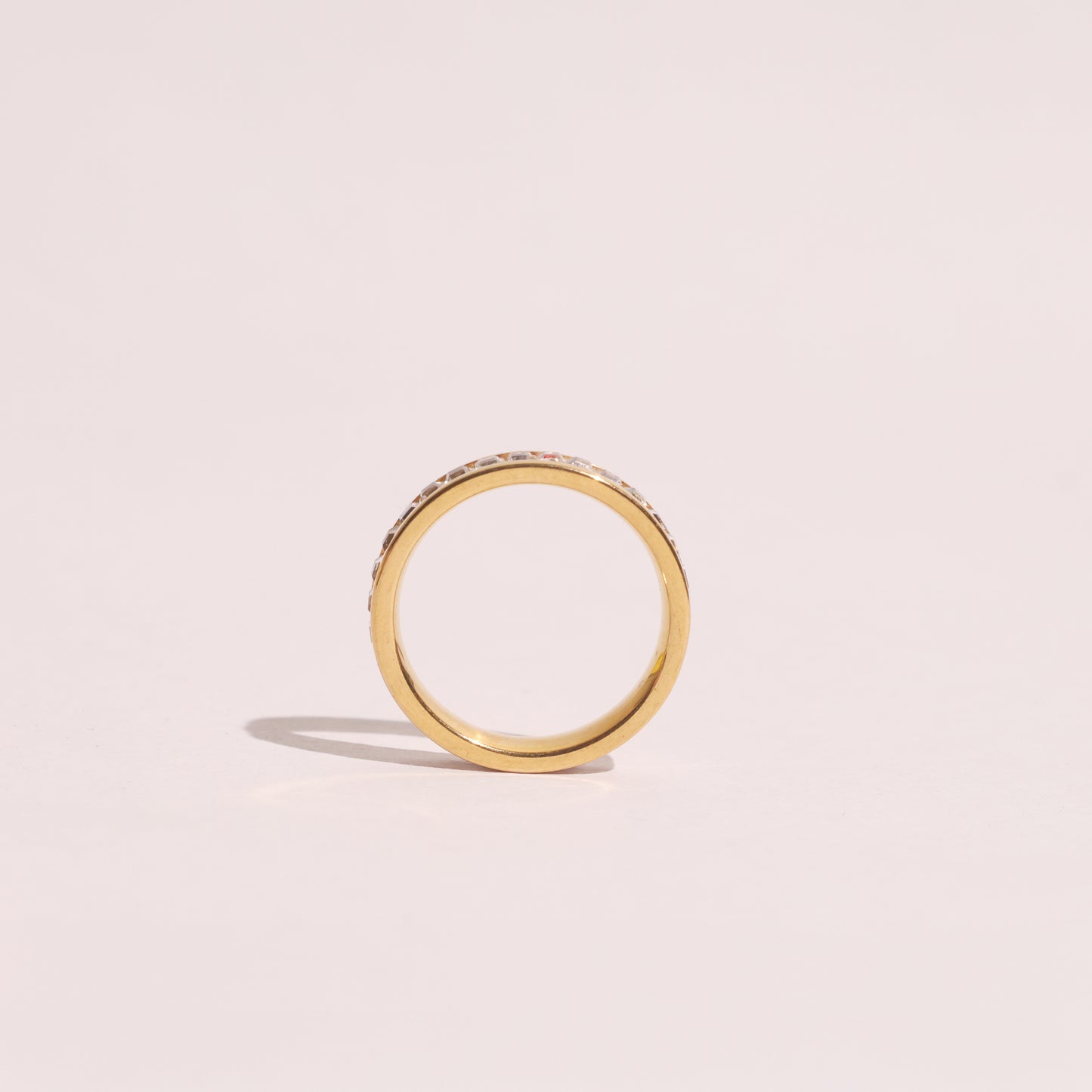 Stallae Gold Eternity Band Ring