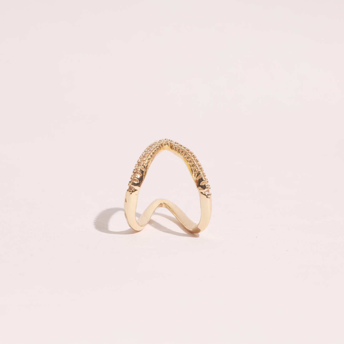 Stallae Laxi Ring 18k Gold Plated