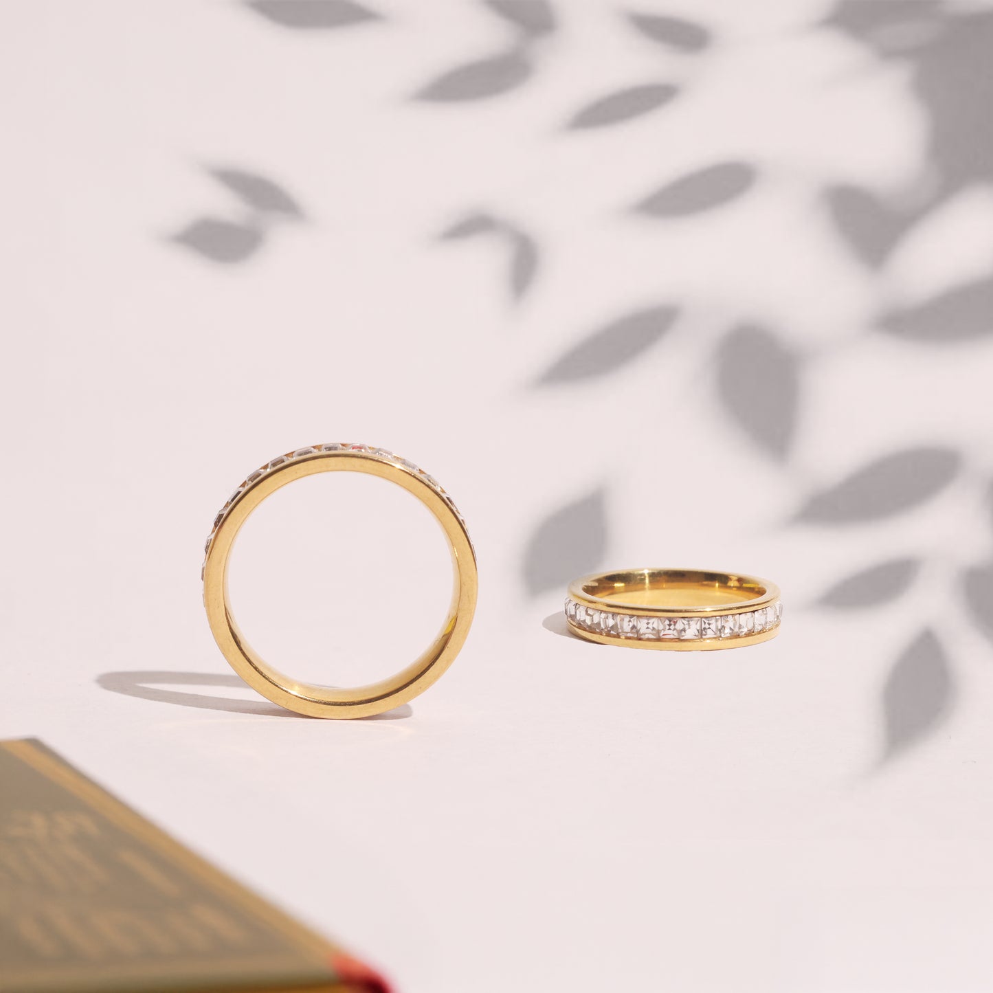 Stallae Gold Eternity Band Ring