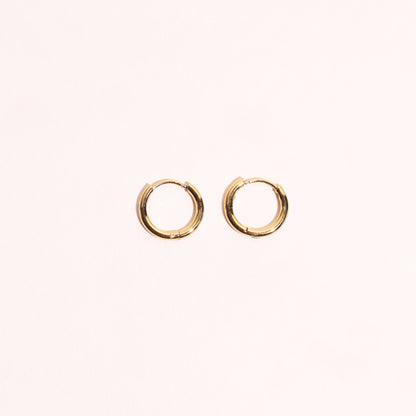Stallae Classic Gold Hoop Earrings