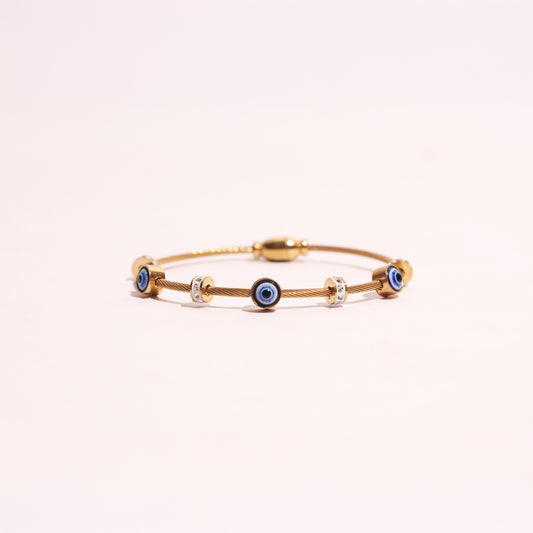 Evil Eye Protection- Anti Tarnish Bracelet