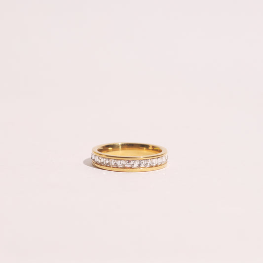 Stallae Gold Eternity Band Ring
