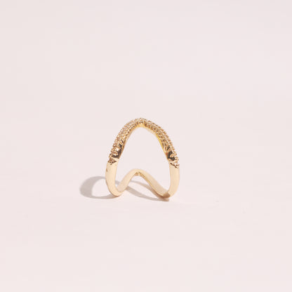 Stallae Laxi Ring 18k Gold Plated