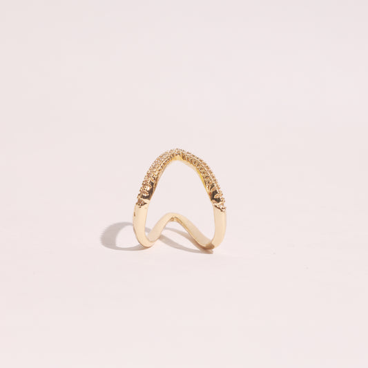 Stallae Laxi Ring 18k Gold Plated