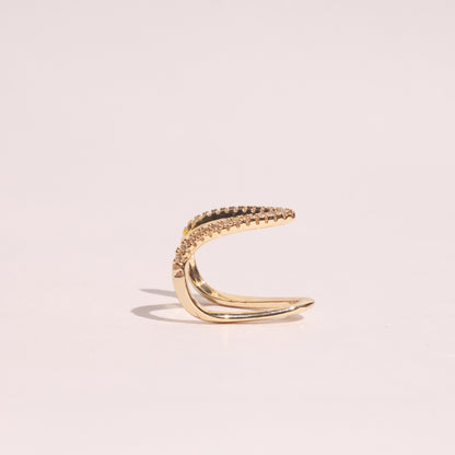 Stallae Laxi Ring 18k Gold Plated
